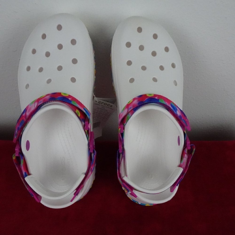 Crocs Classic Hiker Solarized Clog Women's Size 14 Men 12 Colorful Slip On - Picture 8 of 10